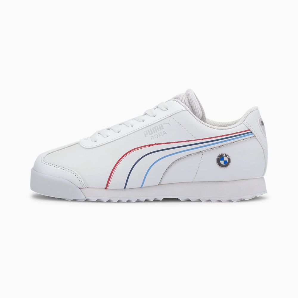 Puma BMW M Motorsport Roma Fiú Sportcipő - Fehér ( Hungary - OWNCU9043 )